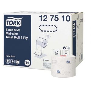 Tork Extra Soft Mid-size WC-paperi T6 Premium 3-k.