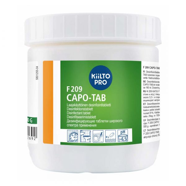 F 209 Capo-Tab 500 G (12 kpl/ltk)