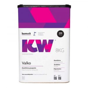KW Valko desinfioiva pyykinpesujauhe 8 kg
