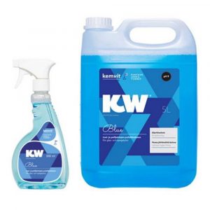 KW Blue  lasinpesu (sis. huurteenesto) spray 1 L