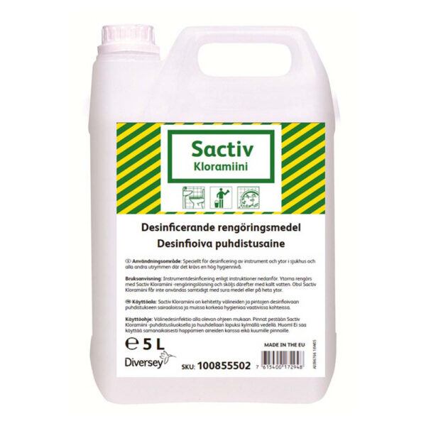 Sactiv Kloramiini 5 L (2 kpl/ltk)