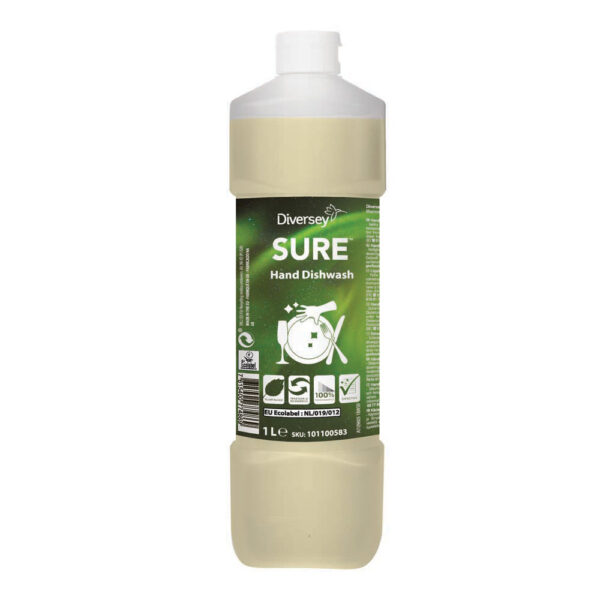 Sure Hand Dishwash Käsiastianpesuaine 1 L
