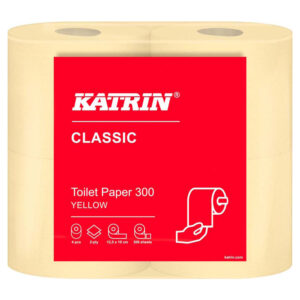 Katrin WC-paperi 300 keltainen LOPETETTU...