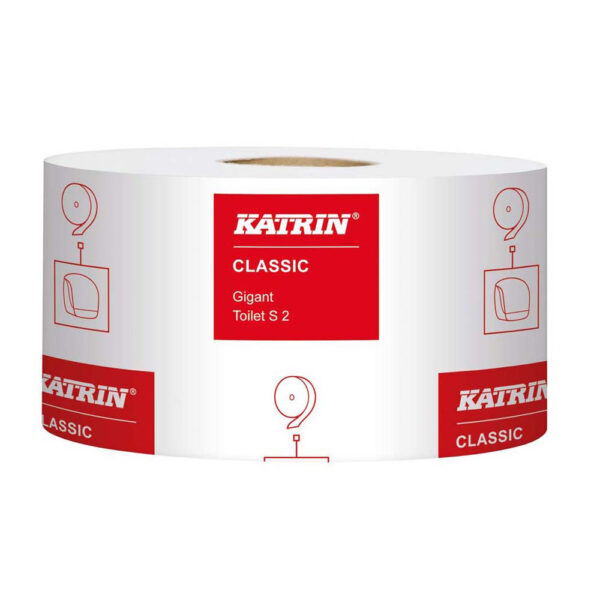 Katrin Gigant S WC paperirulla 2-krs. valkoinen