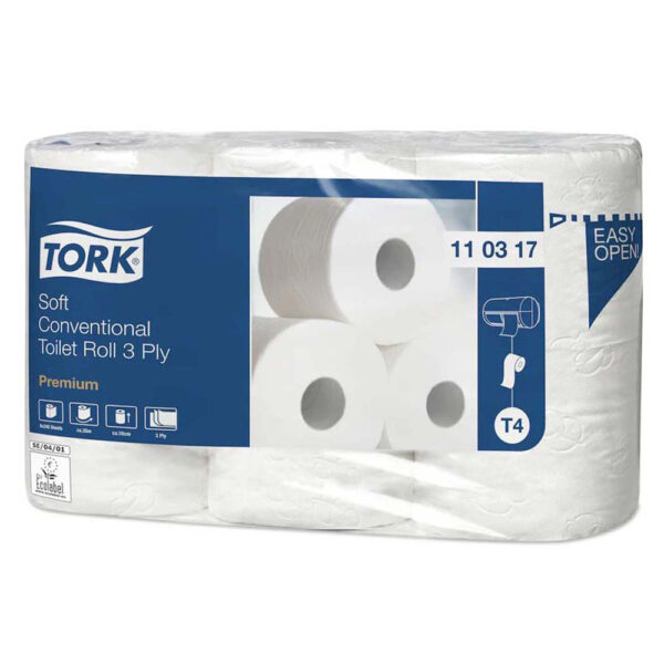 Tork Soft WC-paperi, 248 arkkia, T4 Premium 3-k.