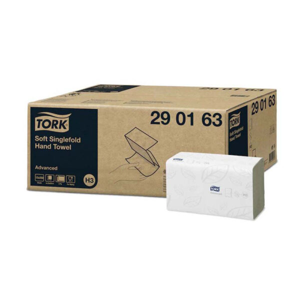 Tork Soft Singlefold käsipyyhe Advanced 2-k. 15 pk