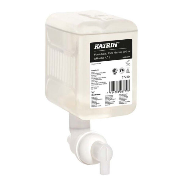 Katrin Vaahtosaippua Clean 500 ml hajusteeton