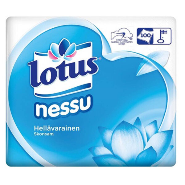 Lotus Nessu säästöpakkaus 100 kpl  3-k.15 pkt/me