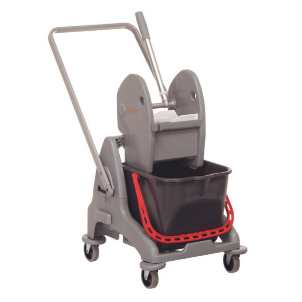 Taski Single Bucket Cart Set puristinvaunu