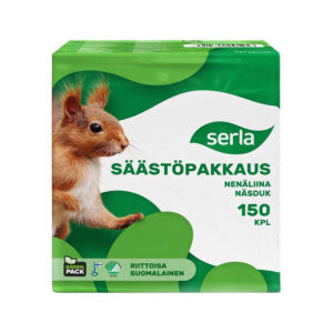 Serla nenäliina säästöpakkaus 150 kpl