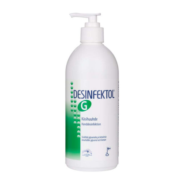 Desinfektol G 500 ml pumpulla (10 kpl/ltk)